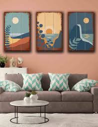 Vinoxo Sun And Moon Framed Wall Art
