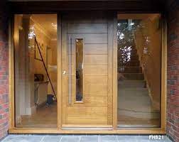 Oak Front Door Contemporary