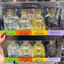 mini tequila bottles