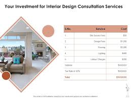 interior design consultation services