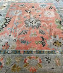 oushak turkish hand knotted rug 8x10