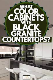 What Color Cabinets With Black Granite