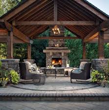 57 Patio Fireplace Ideas To Elevate