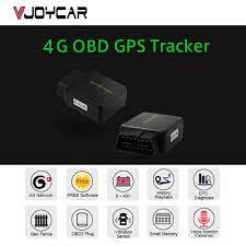 Real 4G GPS Tracker OBD2 Car OBD Mini Rastreador Google Maps Tracking gps  Locator Move Sensor Over Speed Alarm Diagnostic Tool|GPS Trackers