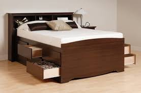 Tall Full Size Platform Bed With