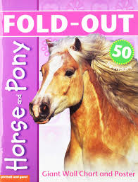 Fold Out Horse And Pony Giant Wall Chart And Poster 50