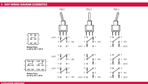 I recently purchased a modmytoys 22mm illuminated momentary switch but i'm having trouble wiring it up for on/off operation because the included wiring diagram shows only 5 leads, where they're actually 6 leads on the switch. Switch Circuits And Functions Faqs Engineering And Component Solution Forum Techforum Digi Key