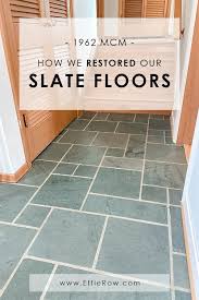 mcm slate floors stripping