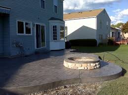 Stamped Concrete Pictures Nice Fire