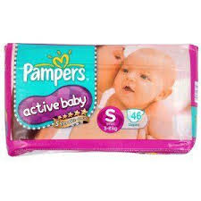 Pampers Active Baby Diapers Medium Size    pc Pack  Buy Pampers    