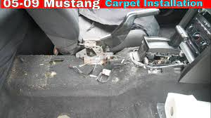 carpet in your 2005 2009 ford mustang