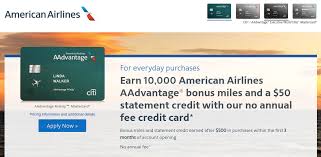 Earn 10,000 bonus miles and a $50 statement credit after qualifying purchases. Www Citi Com Applyaamileupcard Application Process For American Airlines Aadvantage Mile Up Card