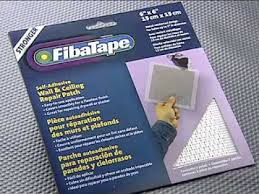 Fibatape Drywall Hole Repair