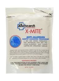 x mite anti allergen moist powder