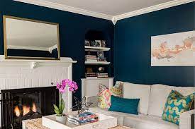 How To Pull Off Navy Blue Walls The