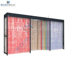 carpet rug fabric display rack stand