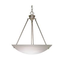 Nuvo 23 60w Pendant Light W Alabaster Glass 3 Lights Brushed Nickel Nuvo 60 370 Homelectrical Com