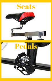 Spin Bike Seats And Pedals