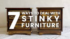 stink out of old furniture