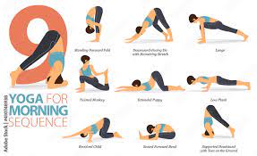 yoga poses or asana posture for workout