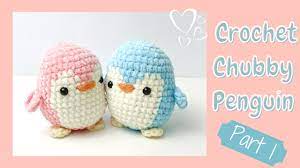 easy crochet penguin tutorial part 1