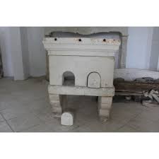 Ancient Kitchen Fireplace In Stone