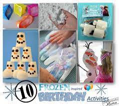 10 frozen birthday party activities