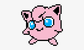 All pokemon clip art are png format and transparent background. Jigglypuff Pokemon Pixel Art Pokemon Free Transparent Png Download Pngkey