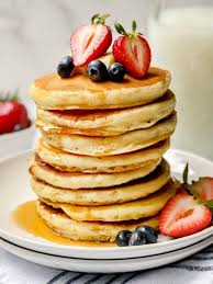fluffy pancake recipe for a thick