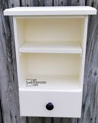Repurposed Drawers Wall Cabinet My
