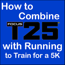 how to combine focus t25 and running