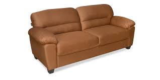 nairobi 3 seater sofa in brown