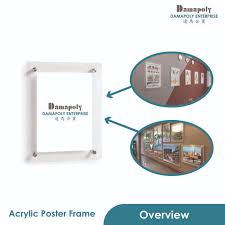 Acrylic Poster Frame Acrylic Sandwich