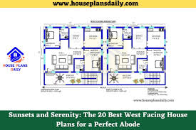 The 20 Best West Facing House Plans For