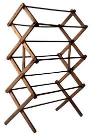 Please note the weight limits: Consigned Antique Wood Drying Rack Transitional Drying Racks By 86 Vintage Houzz