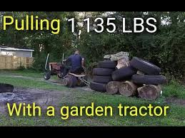 dead weight with my garden tractor