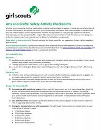 Basically, keep your clothing organized in compartments based on outfit type or activity type. Safety Activity Checkpoints Girl Scouts Heart Of Central California