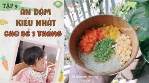 Thực Đơn Ăn Dặm Kiểu Nhật cho bé 7 tháng tuổi//Peanut Ăn Dặm (Tập 9) -  YouTube