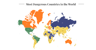 most dangerous countries in the world