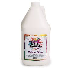 color splash white glue gallon