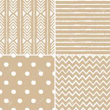 A Set Of Four Cardboard Paper Backgrounds With Seamless Aztec
