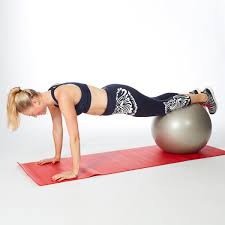 Total Body Exercise Ball Workout With Just 6 Moves Shape