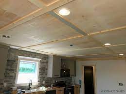 How We Installed Our Plywood Ceiling On