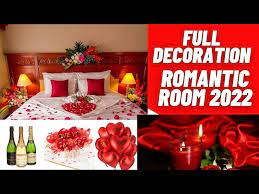 how to set up a romantic room for her