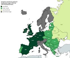 List Of European Countries By Minimum Wage Wikiwand