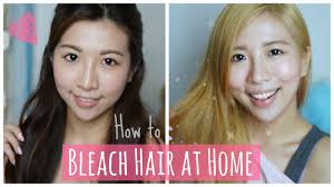 How To Bleach Hair At Home Step By Step Guide With Pictures