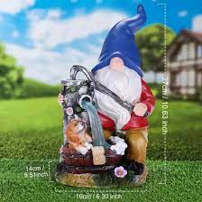 Customize Plastic Figure Solar Gnome