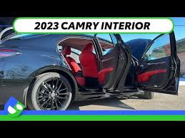 2023 toyota camry xse v6 red interior