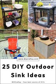 25 Diy Outdoor Sink Ideas For Garden
