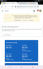 google adsense account approved